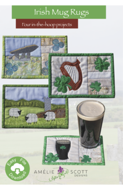 Irish Mug Rugs - Download