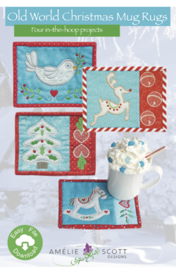 Old World Christmas Mug Rugs - Download